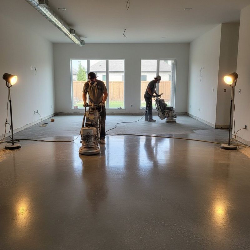 Basement Floor Polishing in Louisville, KY