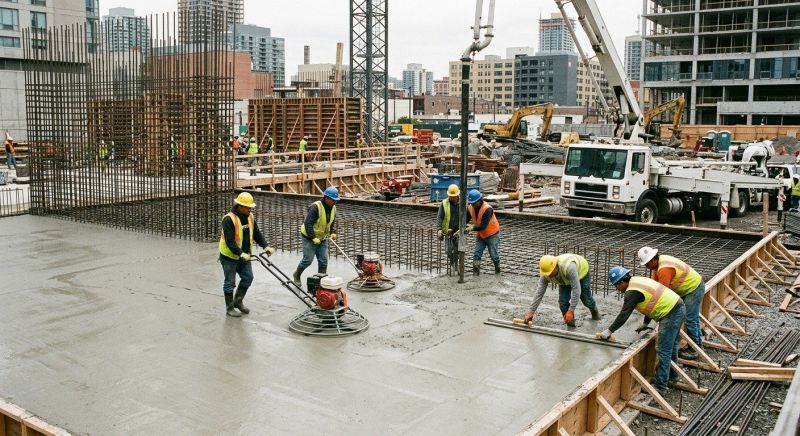 Commercial Slab Installation in Marietta, GA