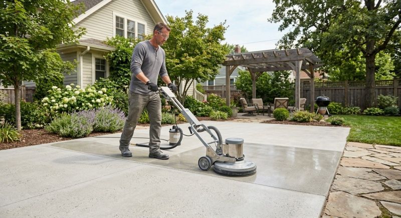 Driveway Concrete Polishing in Louisville, KY