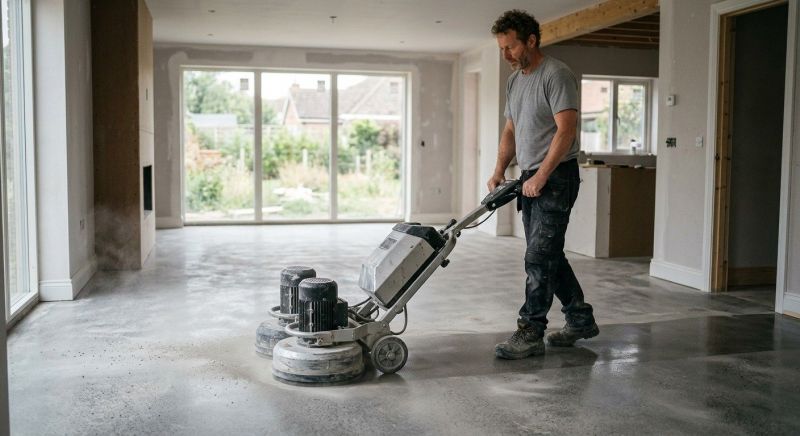 Patio Concrete Polishing in Louisville, KY