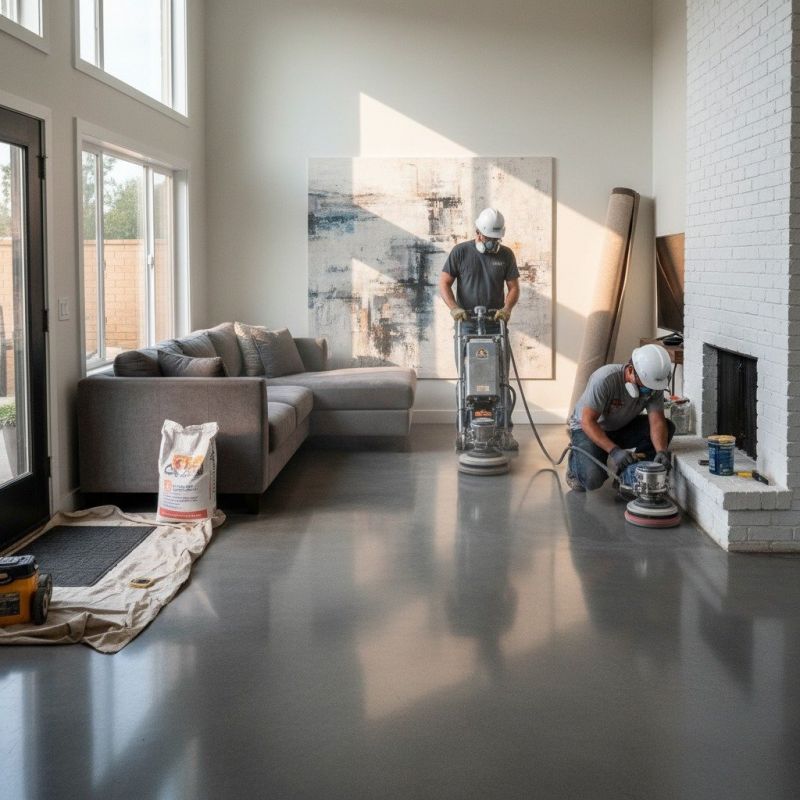 Patio Floor Polishing in Louisville, KY